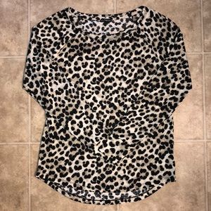 Express Leopard Top